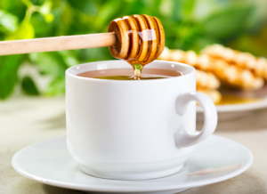 tea with honey