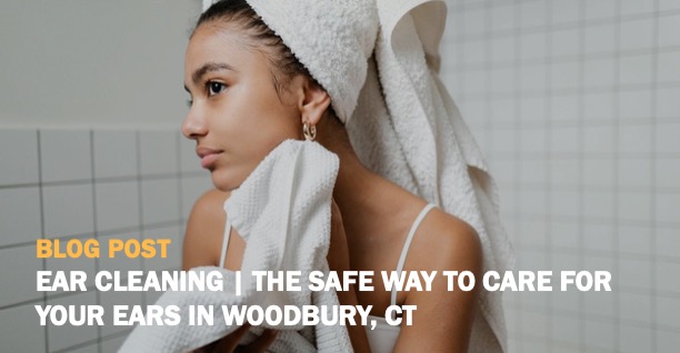 Ear Cleaning Blog Post with text